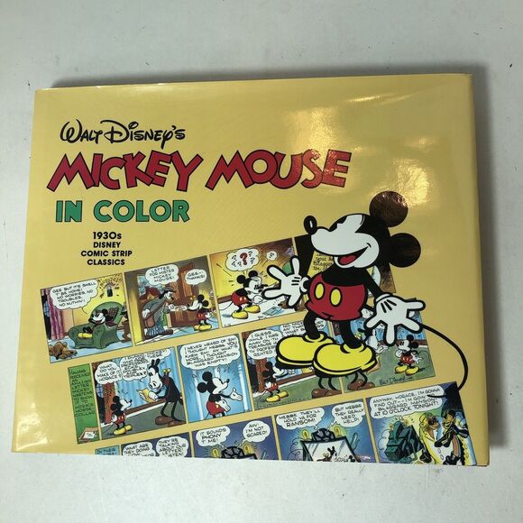 Other - Walt Disney's Mickey Mouse‎ in Color Gottfredson 1988 HC First Edition Vintage B